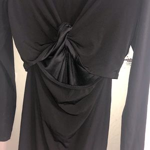 Beautiful black cocktail short dress, size medium